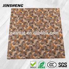 Non-toxic eva foam tatami printed floor mat